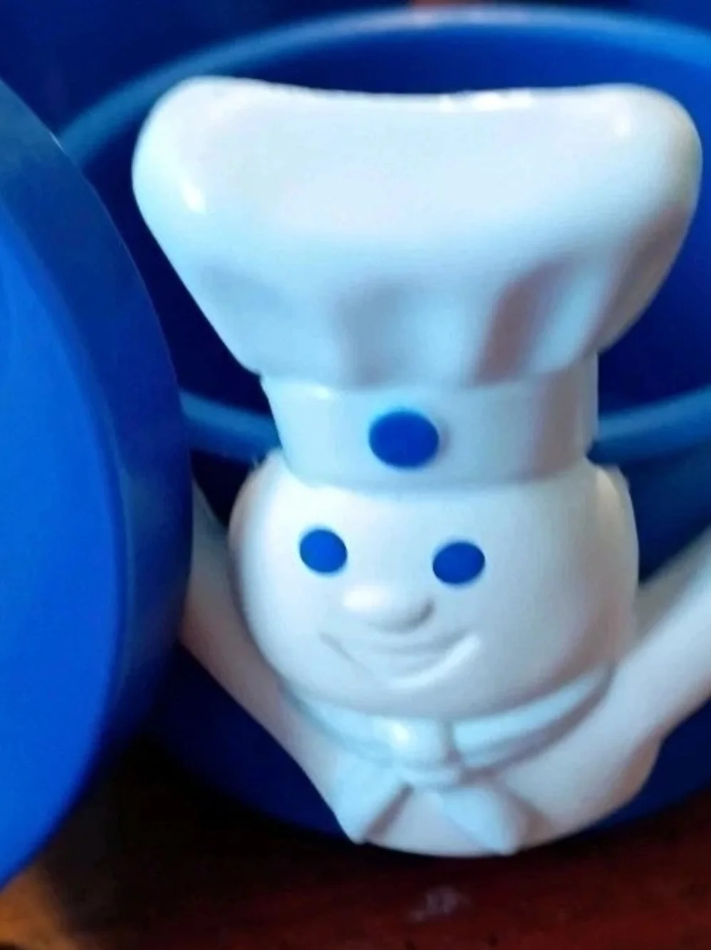 Blue Kids Drink Cup with Straw - Character Design